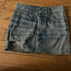 7 For All Mankind denim skirt